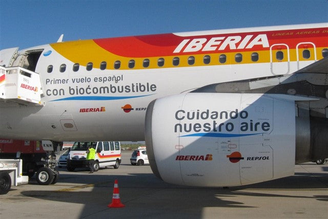 ♻️El primer vuelo con biocombustible ✈️